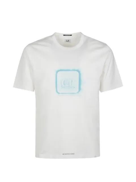 logo-print crew-neck T-shirt by C.P. COMPANY