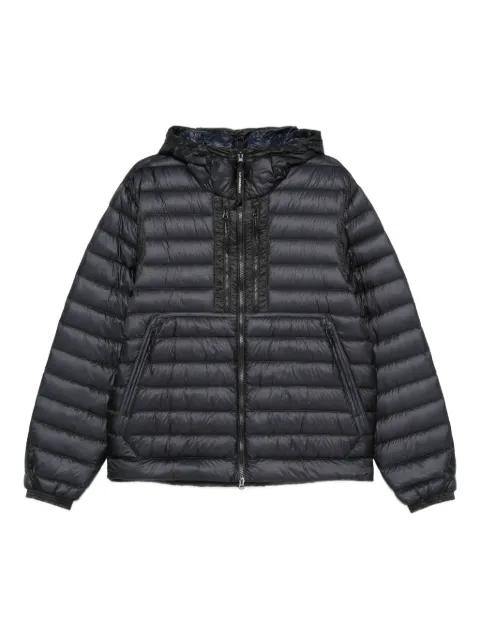 logo-print padded jacket by C.P. COMPANY