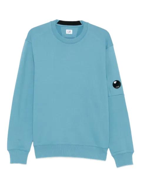 logo-print sweatshirt by C.P. COMPANY