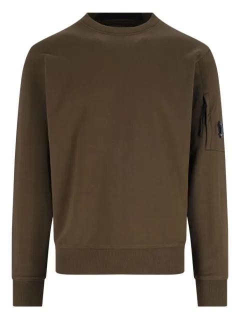 logo-print sweatshirt by C.P. COMPANY