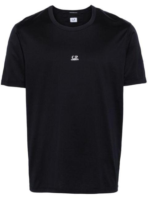 logo-printed cotton T-shirt by C.P. COMPANY
