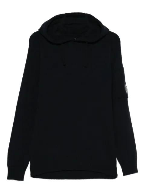 long-sleeve hoodie by C.P. COMPANY