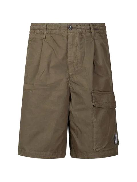 micro-reps boxy Lens shorts by C.P. COMPANY