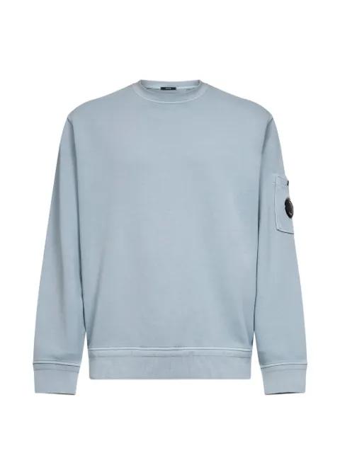 patch-pocket cotton sweatshirt by C.P. COMPANY