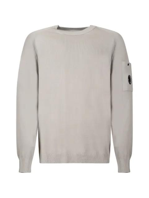 patch-pocket long-sleeved sweater by C.P. COMPANY