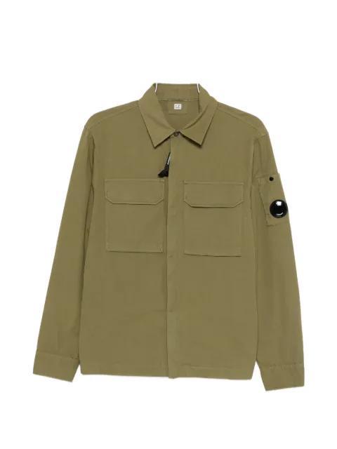 patch-pocket shirt jacket by C.P. COMPANY