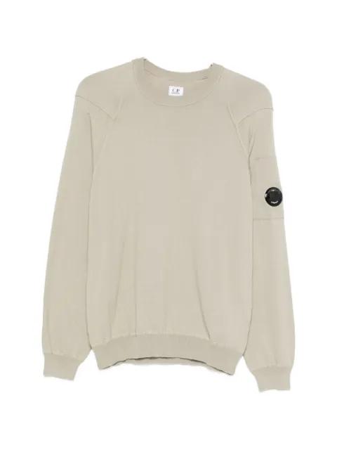 pocket crewneck sweater by C.P. COMPANY