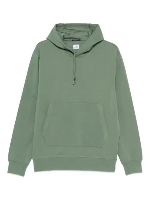 pocket-detail hoodied sweatshirt by C.P. COMPANY