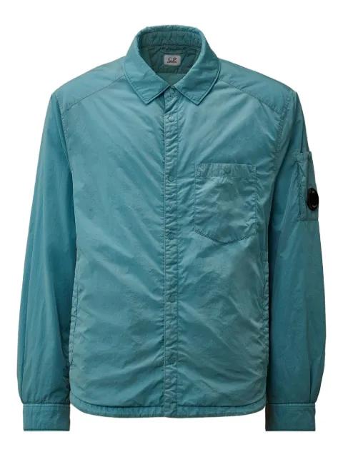 pocket-detail overshirt by C.P. COMPANY
