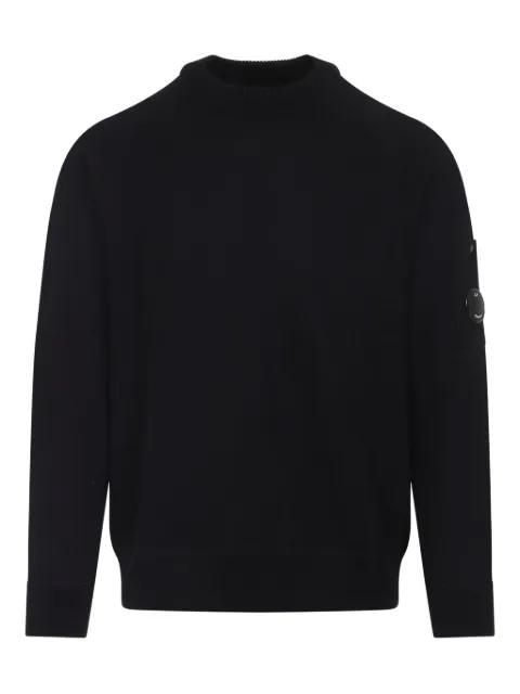 pocket-detail wool-blend sweater by C.P. COMPANY
