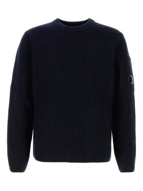 pocket wool blend sweater by C.P. COMPANY