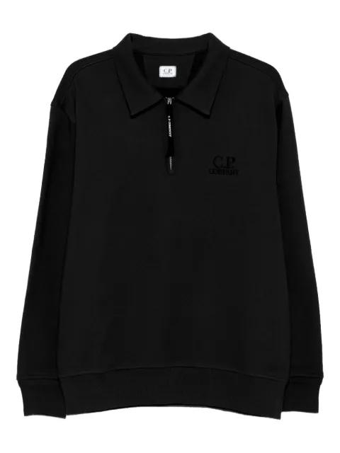 polo-neck half-zip sweatshirt by C.P. COMPANY
