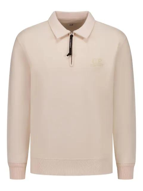 polo-neck half-zip sweatshirt by C.P. COMPANY
