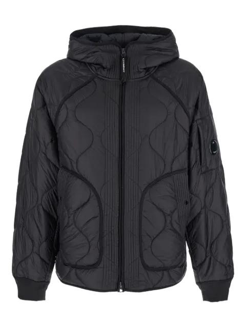 quilted hoodied jacket by C.P. COMPANY