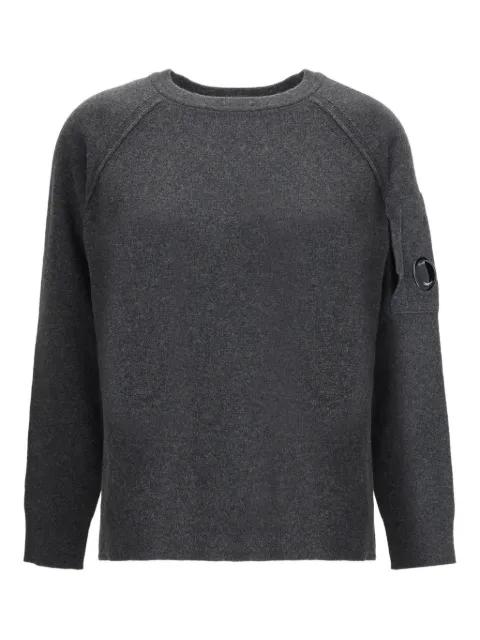 raglan-sleeve sweater by C.P. COMPANY