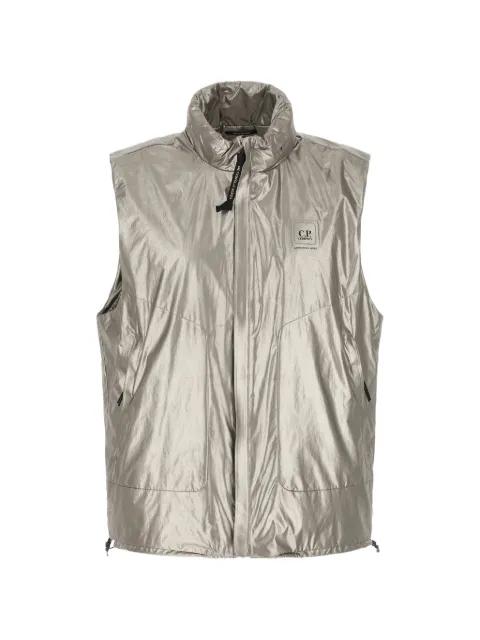 removable hood metropolis series vest by C.P. COMPANY
