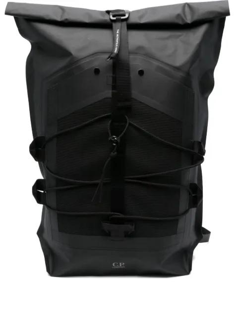 roll-top strap backpack by C.P. COMPANY