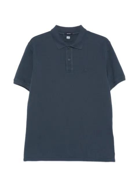 short-sleeve buttoned T-shirt by C.P. COMPANY