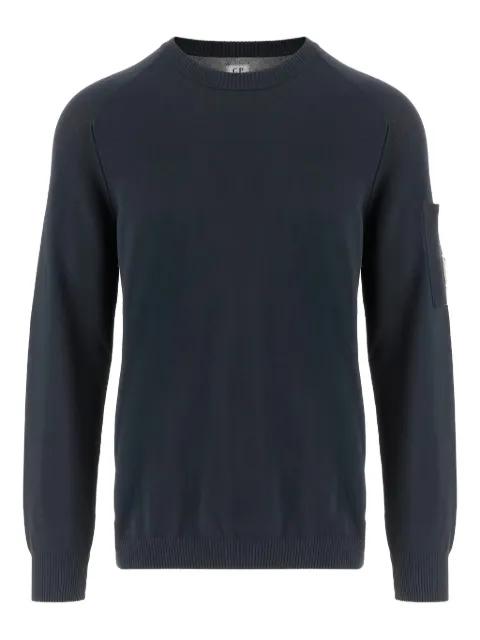 sleeve-pocket sweater by C.P. COMPANY