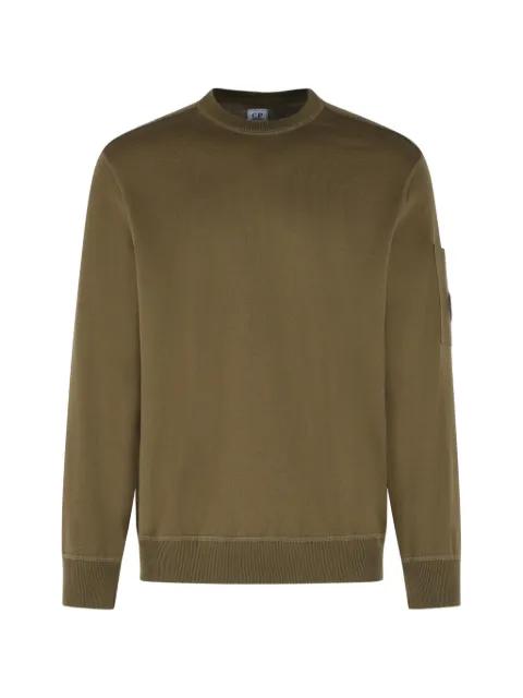 sleeve-pocket sweatshirt by C.P. COMPANY