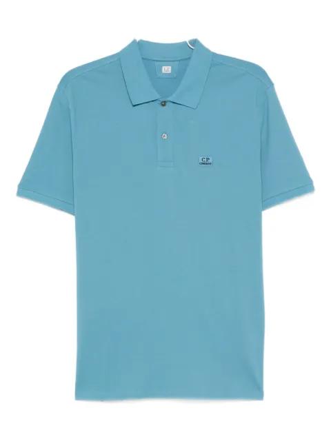 small-logo polo shirt by C.P. COMPANY