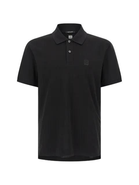 stretch logo polo shirt by C.P. COMPANY