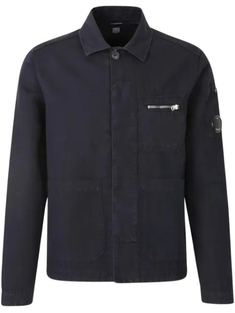 twill shirt jacket by C.P. COMPANY