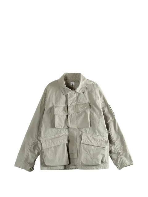 twill zip Lens jacket by C.P. COMPANY