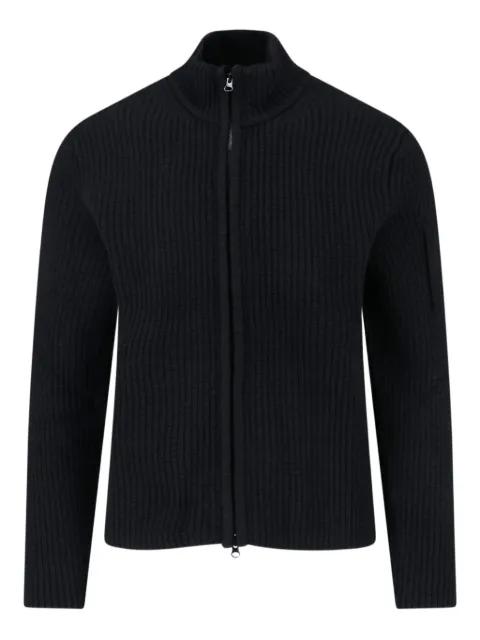 zip-fastening cardigan by C.P. COMPANY