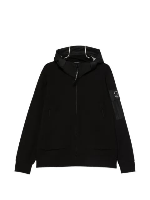 zip-fastening hoodie by C.P. COMPANY