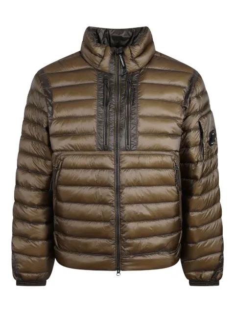 zip-fastening padded jacket by C.P. COMPANY