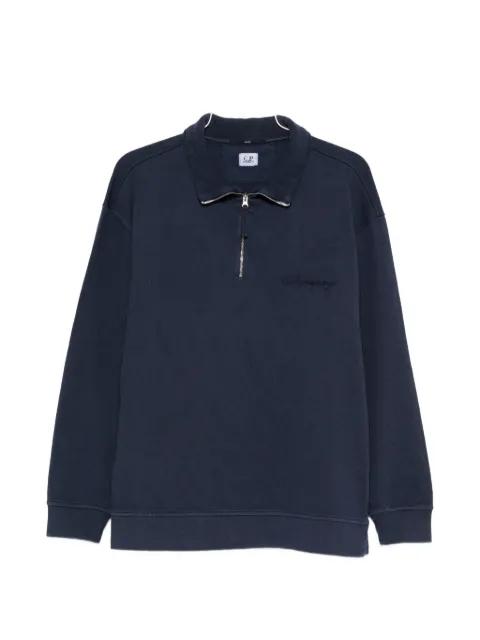 zip-fastening sweatshirt by C.P. COMPANY