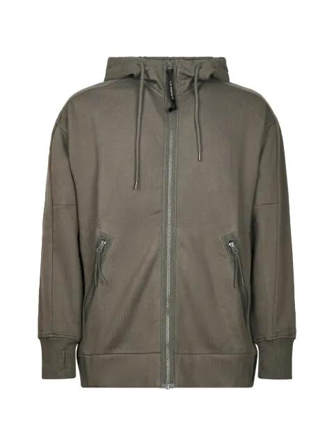 zip hoodied sweatshirt by C.P. COMPANY