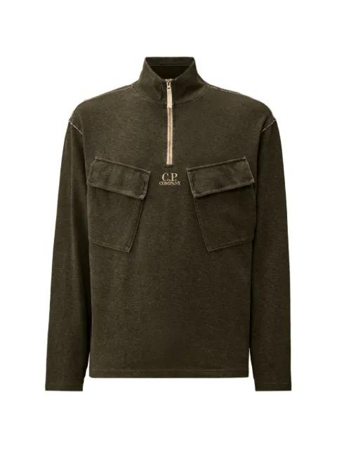 zip pocket sweater by C.P. COMPANY