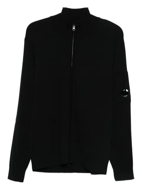 zip-up cardigan by C.P. COMPANY