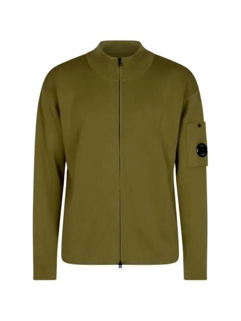 zip-up cardigan by C.P. COMPANY