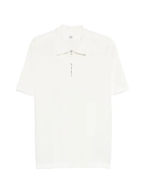 zip-up polo shirt by C.P. COMPANY