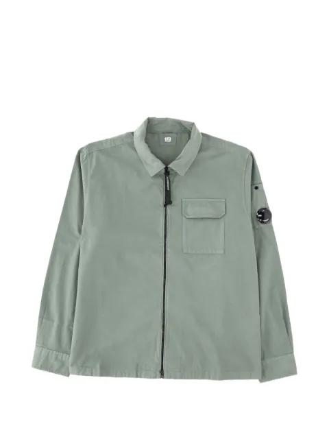 zipped shirt jacket by C.P. COMPANY