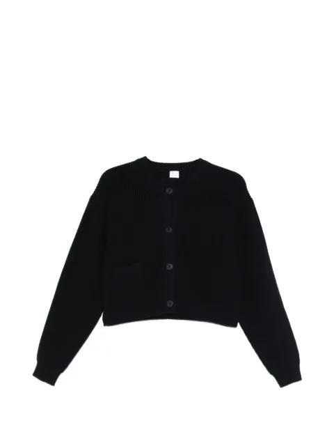 button knit cardigan by C.T.PLAGE