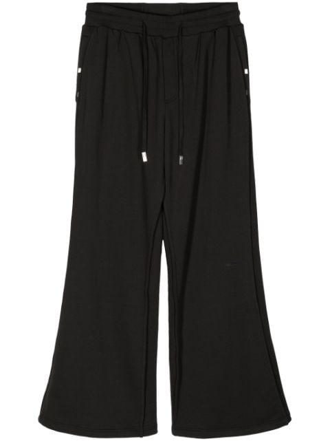 cotton wide-leg track pants by C2H4