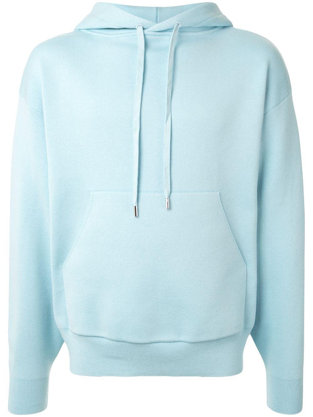 fine knit drawstring hoodie by CABAN
