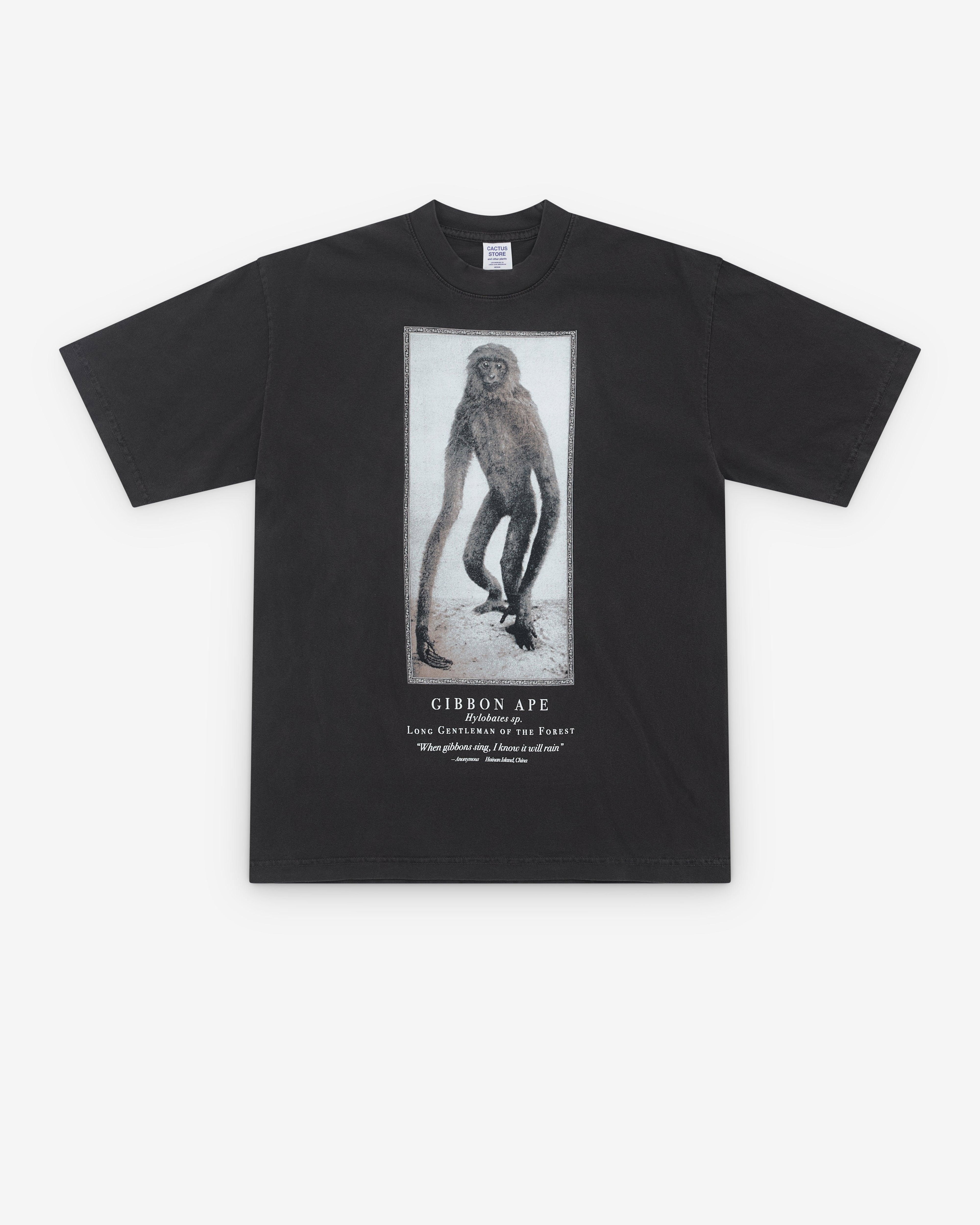 Cactus Store - Men’s When Gibbons Sing T-Shirt - (Black) by CACTUS STORE