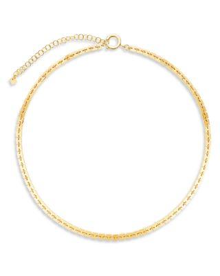 18K Yellow Gold Foundation Chain Link Necklace by CADAR