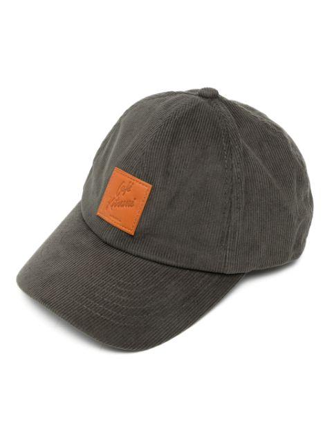 corduroy cap by CAFE KITSUNE