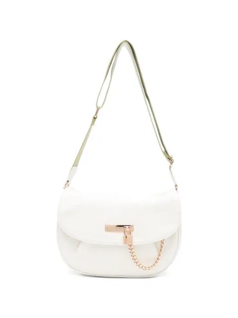 chain-detail shoulder bag by CAFENOIR