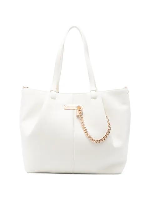 chain-detail tote bag by CAFENOIR