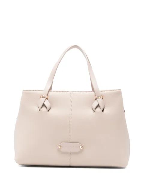 small logo-plaque tote bag by CAFENOIR