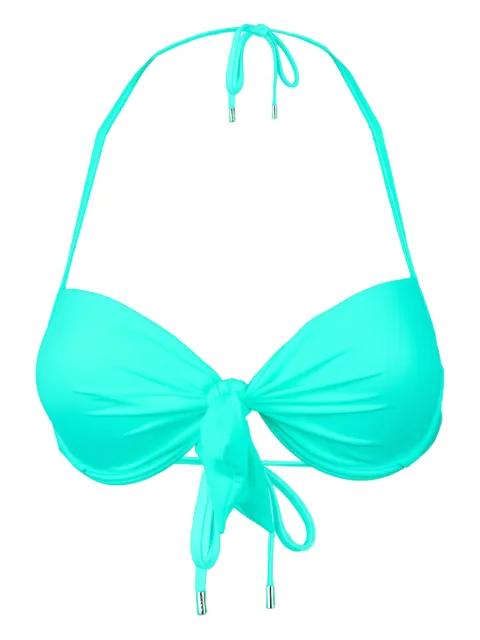 Maria knotted bikini top by CAHA CAPO DUBAI
