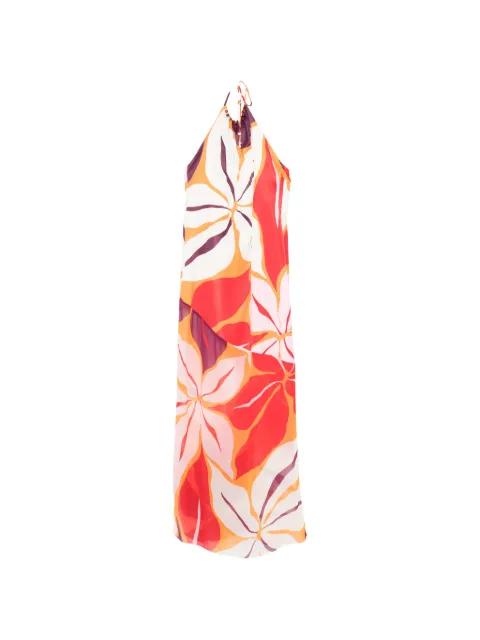 Accasia floral-print maxi dress by CALA DE LA CRUZ