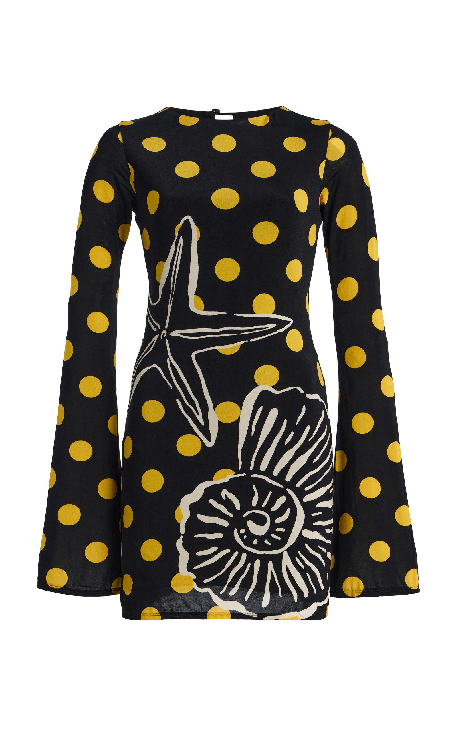 Cala de la Cruz Maisha Printed Mini Dress - Moda Operandi by CALA DE LA CRUZ